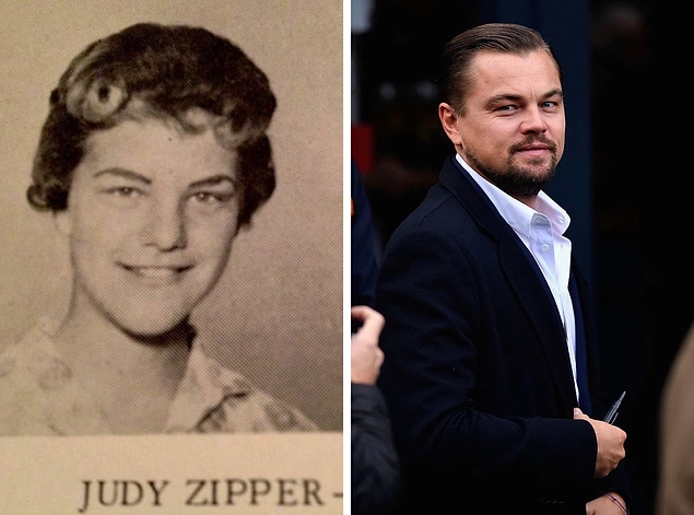 Бонус: встречайте сестру-близнеца Леонардо Ди Каприо из 60х - Джуди Зиппер! Похожи как две капли воды!🤣