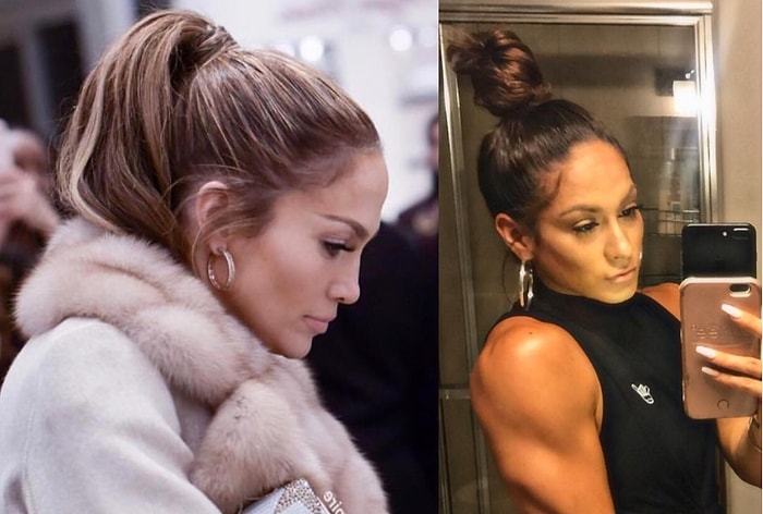 Hayret Ettik! Jennifer Lopez'e Jennifer Lopez'den Daha Çok Benzeyen Vücut Geliştirme Sporcusu