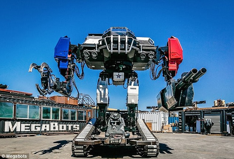 Amerika'nın 12 Tonluk Dövüşçü Robotu: Eagle Prime