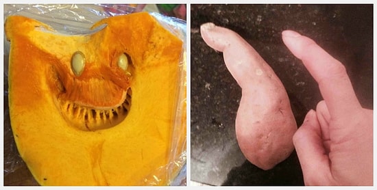 17 фото овощей и фруктов, которые, кажется, вышли из логова дьявола