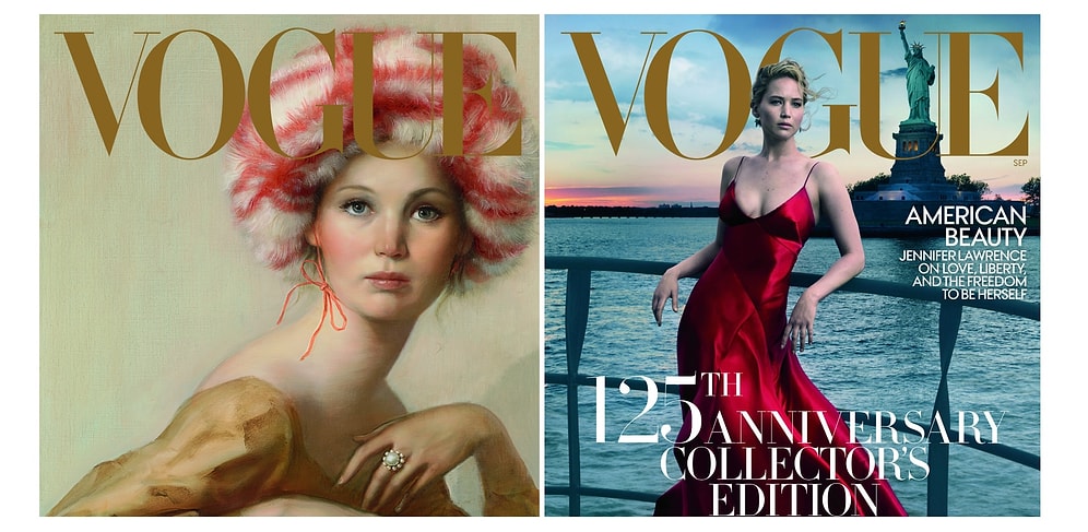 Дженнифер Лоуренс появится на сентябрьской обложке Vogue: уже есть ЧЕТЫРЕ варианта!
