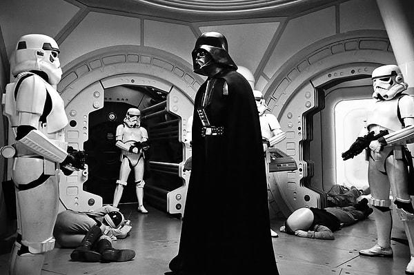 19. A New Hope’da Darth Vader yalnızca 12 dakika gözüküyor.