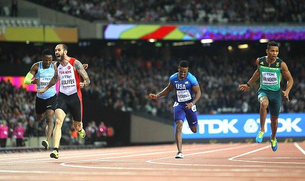 Milli atlet Guliyev: "Çok inanılmaz bir yarışma oldu"