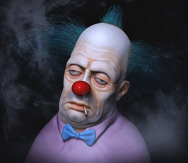 6. Клоун Красти, "Симпсоны"