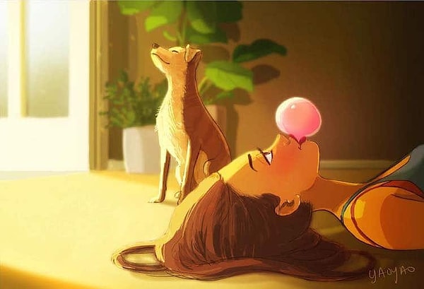 40. Греться на солнышке прямо на полу