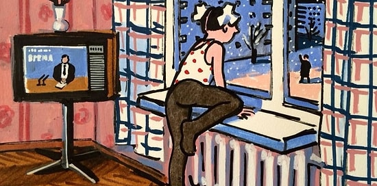 Эти 34 рисунка о детстве в СССР от советской девочки словно поворачивают время вспять