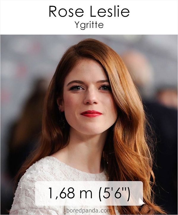 8. Роуз Лесли