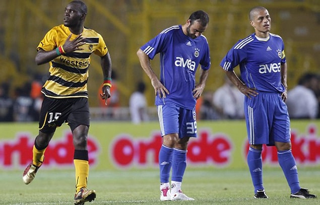 8. 2010-11 sezonu UEFA Şampiyonlar Ligi 3. Ön Eleme Turu'nda Fenerbahçe, Young Boys takımına elenmişti.