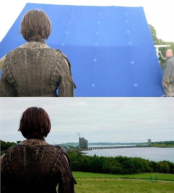 12. Это должно быть тяжело для актеров - смотреть на пустой холст и притворяться, что там целый мир...