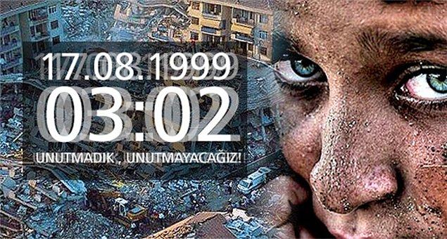 11. Merkez üssü Kocaeli'nin Gölcük ilçesi olan 7.5 büyüklüğündeki Büyük Marmara Depremi'nde 18.373 kişi hayatını kaybetti ve 48.901 kişi yaralandı.