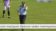 Başka Ülkede Maç İzleyemem! Ziraat Türkiye Kupası Maçında Farkında Olmadan Sahaya Giren Polis