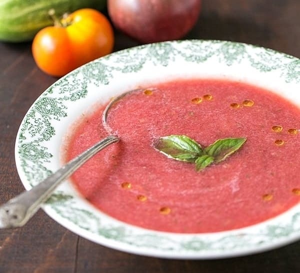 6. Арбузное гаспачо