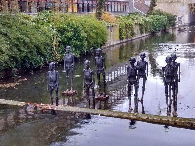 1. Kopenhag'daki heykeller.