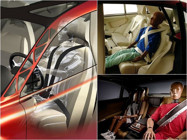 4. Как работает ремень безопасности?