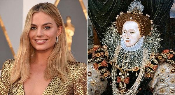 27 yaşındaki Avustralyalı oyuncu, kızıl saçlı beyaz tenli Kraliçe Elizabeth rolü için adeta tanınamaz hale gelmiş.