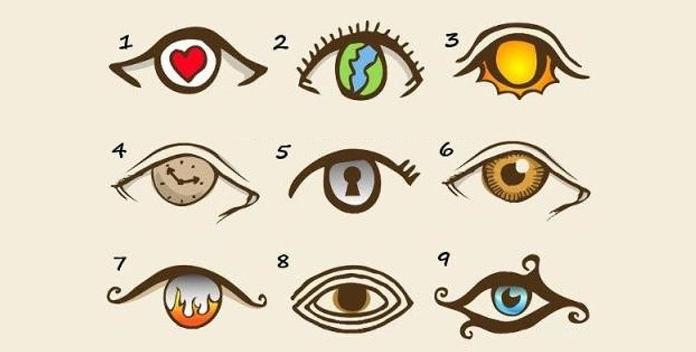 Тест: Выберите глаз и узнайте, что он говорит о вашем характере