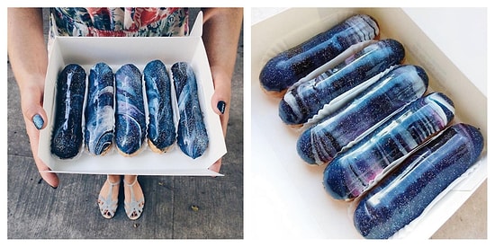 Просто космос: невероятные эклеры, вдохновлённые межзвёздной эстетикой