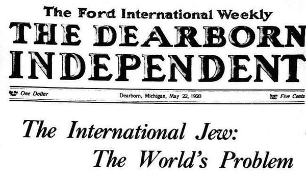 3. Антисемитские статьи Форда вдохновляли нацистов.