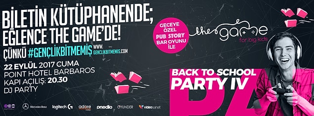 Sınırsız eğlence bu sefer eğitime destek için oluyor!