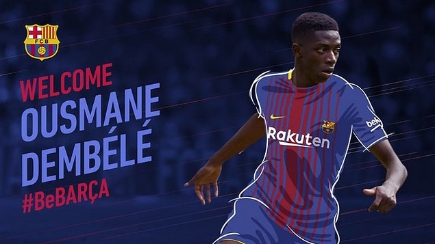 16. Ousmane Dembele ➡️ Barcelona