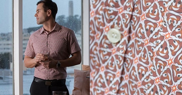 11. Рубашка с принтом