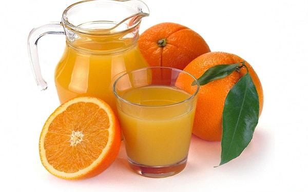 Portakal Suyu Sıkmak