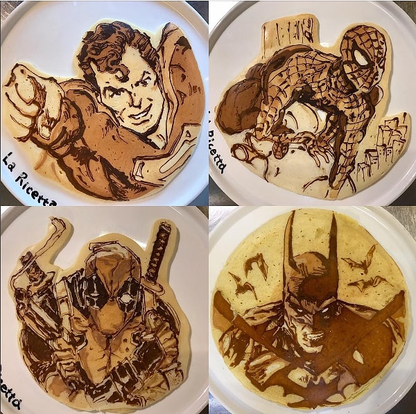 Бонус 2: Блинчики с супергероями