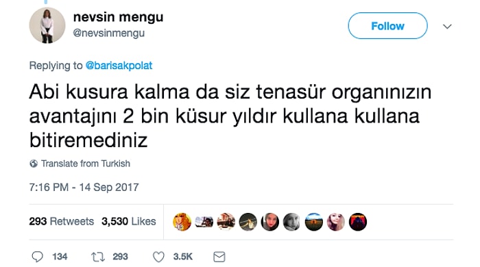 Nevşin Mengü'den Bir Polemik Daha: Tenasül Organının Avantajları