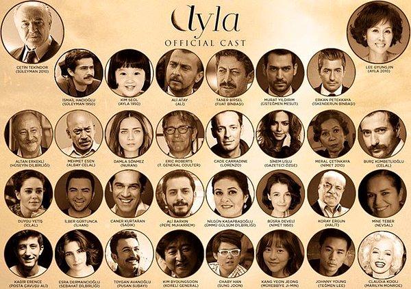 13. Türkiye’nin Oscar adayı Ayla, 42. Toronto Uluslararası Film Festivali'nde gösterildi ve ayakta alkışlandı.