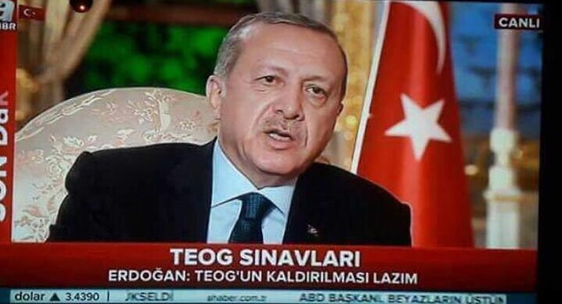 19. Son olarak Cumhurbaşkanı katıldığı programda TEOG sınavının kaldırılması gerektiğini söyleyip, yeni bir gündem yarattı.