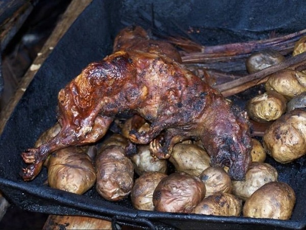 5. Жареная морская свинка, Перу