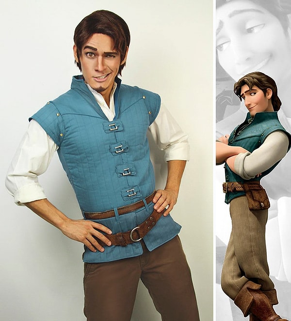 Altın kalpli bir hırsız aynı zamanda Rapunzel'in sevgilisi: Flynn Rider.