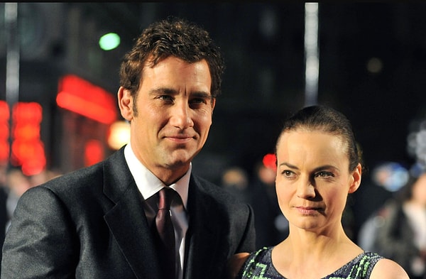 13. Клайв Оуэн и Сара-Джейн Фентон