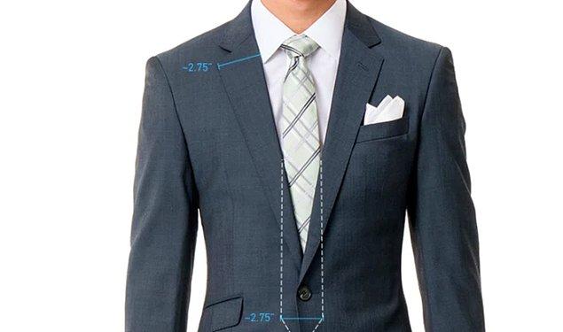 1. Genellikle, kravatınızın genişliği yakanızla eşit olmalıdır.