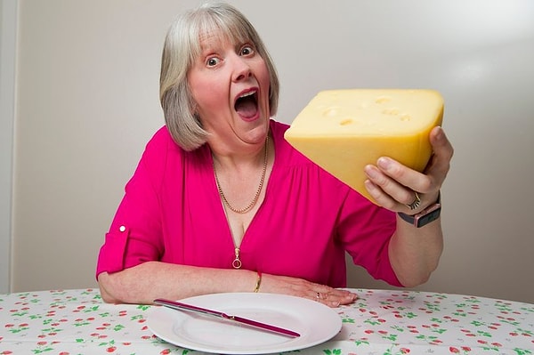 2. Сейчас Бонни из Ист-Данбартоншир, Шотландия, весит 69 кг! В начале этого года она переборола себя и заменила сыр фруктами.