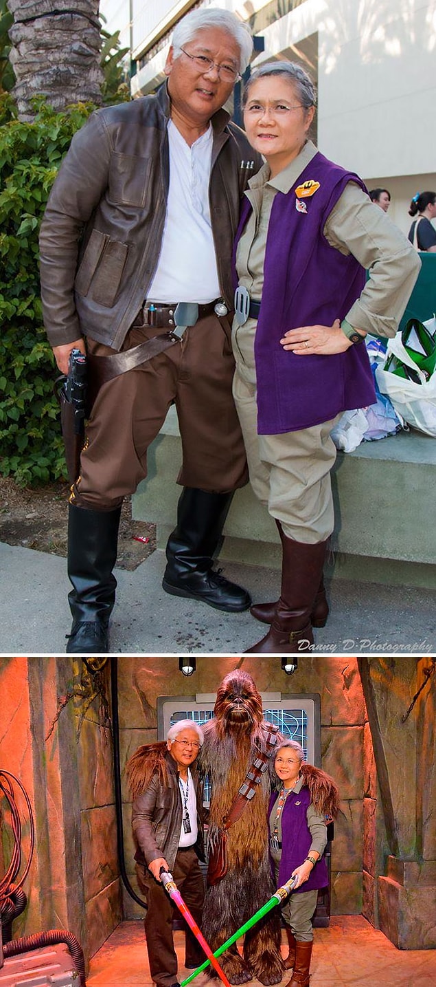 1. Star Wars'tan Han Solo ve Leia Organa Solo