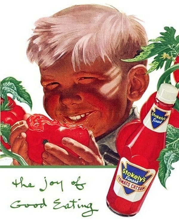 15. Вы только посмотрите, какие хитрые глаза у этого мальчика из рекламы кетчупа!