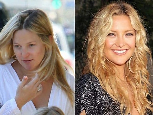 7. Сможете ли вы определить, на каких ресницах нанесена только тушь?