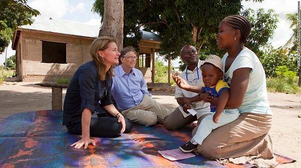 Teknoloji kralı Bill Gates ayrıca eşi Melinda Gates ile birlikte dünyanın en büyük vakıflarından bir tanesine sahip.