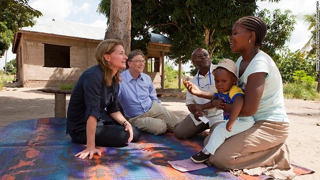 Teknoloji kralı Bill Gates ayrıca eşi Melinda Gates ile birlikte dünyanın en büyük vakıflarından bir tanesine sahip.