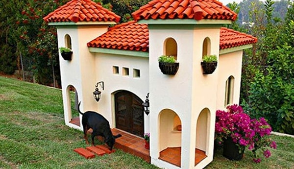 3. Да будка этого пса выглядит намного больше и лучше, чем первые квартиры некоторых людей!