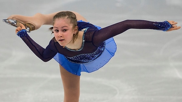 1. Российская фигуристка Юлия Липницкая