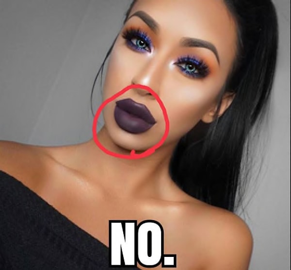 7. Девушки, не делайте так, пожалуйста, никогда. Это ужасно