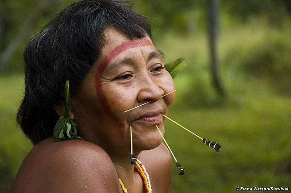 Geçtiğimiz yıl da Yanomami yerlilerinin yaşam alanlarını tehdit eden bu suçlular, neredeyse tüm kabilenin soyunun tükenmesine sebep olabilirler.