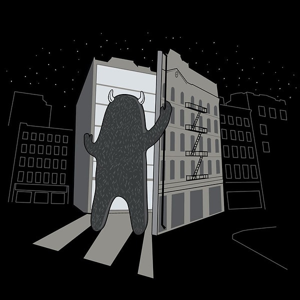 6. Узнаете себя в этом ночном монстре? 😆