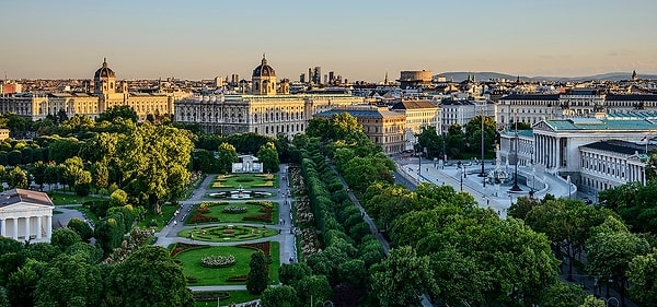 19. Вена, Австрия — 6,63 млн иностранных туристов