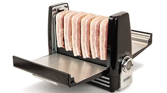 Новый сумасшедший девайс для кухни: тостер для бекона