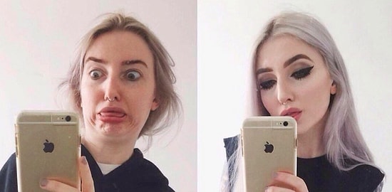 19 фото, доказывающих, что макияж делает из девушек других людей