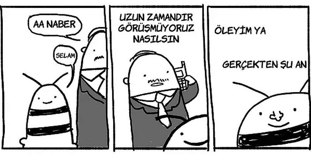 15 Karikatüründe Kendinizi Bulup Gönülden Bağ Kuracağınız Asosyal Arı