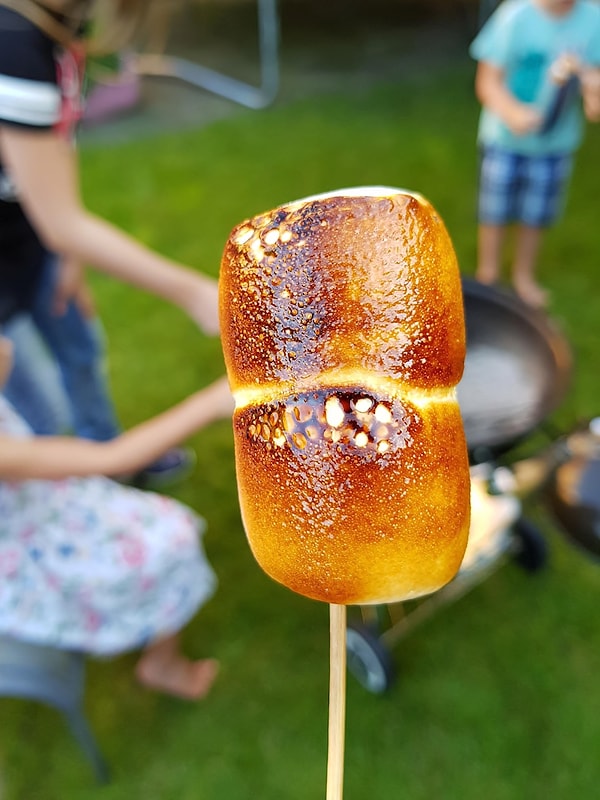 1. Когда готовите маршмэллоу на костре, будьте готовы увидеть эту совершенную румяную корочку!